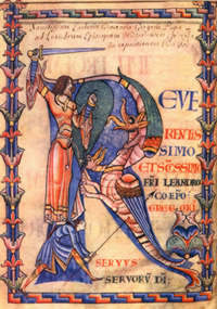 medieval illuminations grotesque