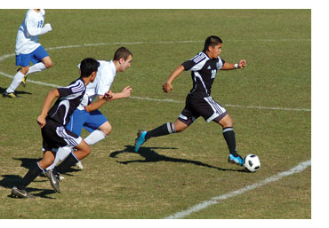 Soccer team trophy